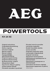 AEG KH 24 XE Manual Original