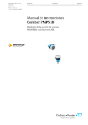 Endress+Hauser Cerabar PMP51B Manual De Instrucciones