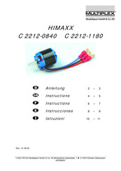 Multiplex HIMAXX C 2212-0840 Instrucciones