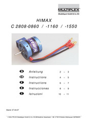 Multiplex HIMAX C 2808-0860 Instrucciones