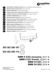 Westfalia Automotive 303 352 300 107 Instrucciones De Montaje Y Uso