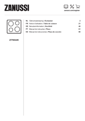 Zanussi ZITN644K Manual De Instrucciones