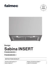 FALMEC Sabina FISAB22B3SS-1 Manual De Instrucciones