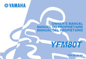 Yamaha YFM80T 2004 Manual Del Propietário