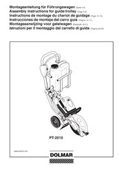 Dolmar PT-2010 Instrucciones De Montaje