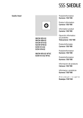 SSS Siedle SBCM 653-02 NTSC Informacion De Producto