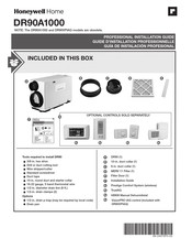 Honeywell Home DR90A1000 Guía De Instalación Profesional