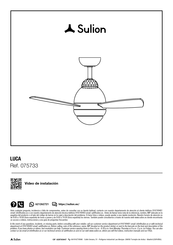 Sulion 075733 Manual Del Usuario