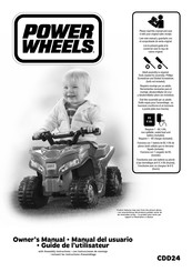 Fisher-Price Power Wheels CDD24 Manual Del Usuario