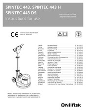 Nilfisk SPINTEC 443 Instrucciones De Uso