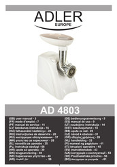 Adler europe AD 4803 Instrucciones De Uso