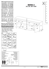 FMD Furniture 4017-004 Instrucciones De Montaje