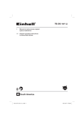 EINHELL TE-OS 18/1 Li Manual De Instrucciones Original