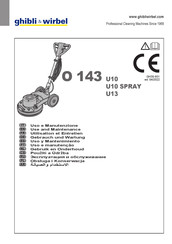 Ghibli & Wirbel O 143 U13 Uso Y Mantenimiento