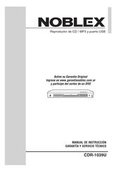 Noblex CDR-1039U Manual De Instalación