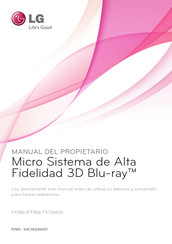 LG FXS166V Manual De Instrucciones