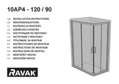 RAVAK 10AP4 - 120/90 Instrucciones De Montaje