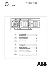 ABB T 900 SU V1000 Instrucciones De Servicio