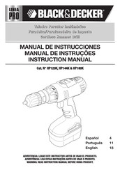 Black and Decker PRO HP144K Manual De Instrucciones
