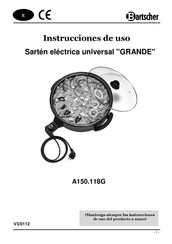 Bartscher GRANDE A150118G Instrucciones De Uso