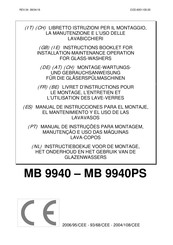 Lotus MB 9940 Manual De Instrucciones