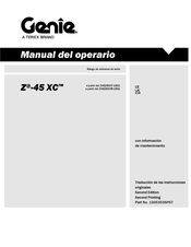 Genie Z4525XCF-1501 Manual Del Operario