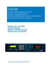 CESVA LCA-02 Manual Del Usuario
