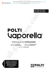 Polti Vaporella QUICK&SLIDE QS210 Manual De Instrucciones