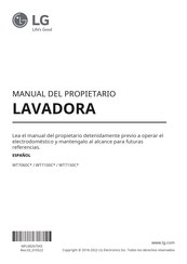 LG WT7100C Serie Manual Del Propietário