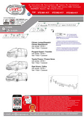 SVC GROUP VTZ 003-417 Instrucciones De Montaje