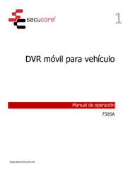 Secucore 7305A Manual De Operación