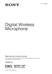 Sony DWM-01 Manual De Instrucciones