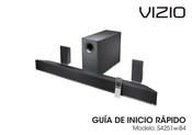 Vizio S4251w-B4 Guia De Inicio Rapido