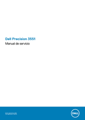 Dell Precision 3551 Manual De Servicio