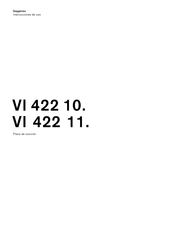 Gaggenau VI 422 11 Serie Instrucciones De Uso