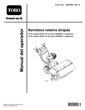 Toro 38700 Manual Del Operador