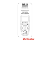 Multimetrix DMM 230 Manual De Instrucciones