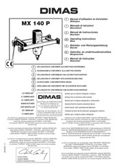 Dimas MX 140 P Manual De Instrucciones