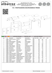 Albatroz Moveis 110 Manual De Instrucciones