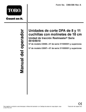 Toro Reelmaster 5610 Manual Del Operador