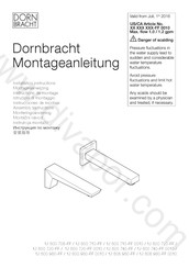 Dornbracht 13 805 980-FF Manual De Instrucciones