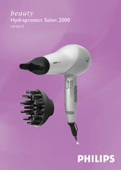 Philips Hydraprotect Salon 2000 HP4879/00 Manual Del Usuario