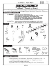 DEFLECTA-SHIELD TrailBack MX-0156-07 Manual Del Usuario