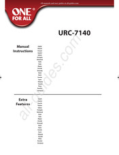 One for All URC-7140 Manual De Instrucciones