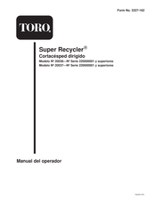 Toro 20036 Manual Del Operador