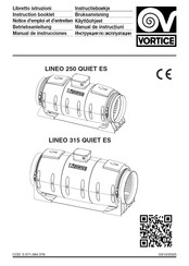 Vortice LINEO 250 QUIET Manual De Instrucciones