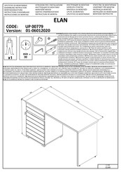 INOSIGN ELAN UP 00779 Instrucciones De Montaje