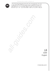 Motorola L6 Manual De Instrucciones