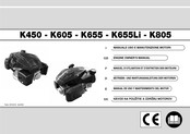 EMAK K805 Manual De Uso Y Mantenimiento