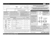 Whirlpool ADP 5600 Guía De Consulta Rápida